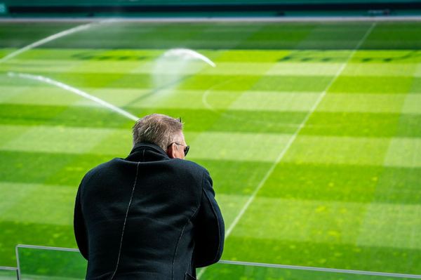Stadion-Frühstück in der VIP-Loge