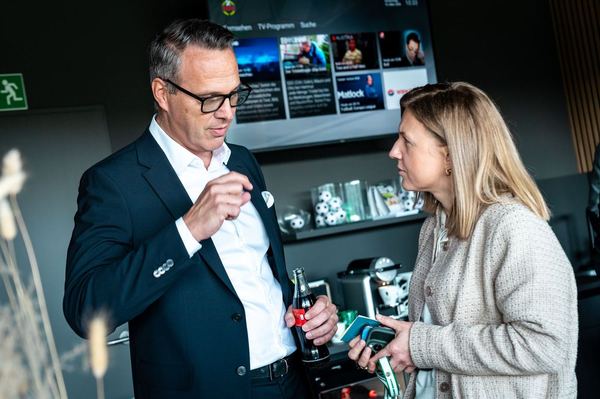 Stadion-Frühstück in der VIP-Loge