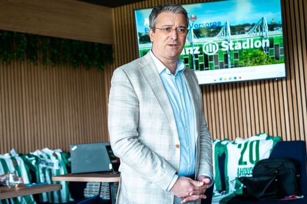 Stadion-Frühstück in der VIP-Loge