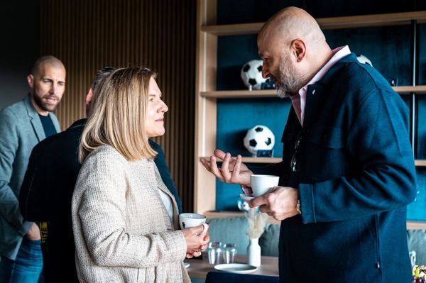 Stadion-Frühstück in der VIP-Loge