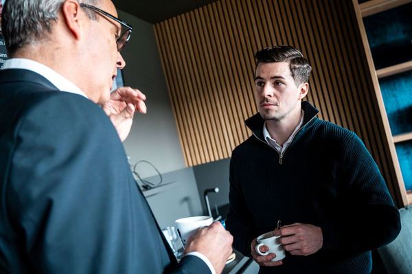 Stadion-Frühstück in der VIP-Loge