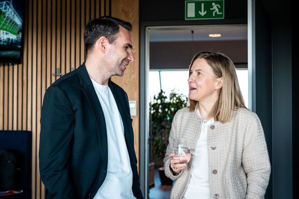 Stadion-Frühstück in der VIP-Loge