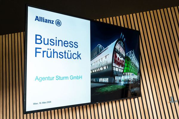 Stadion-Frühstück in der VIP-Loge